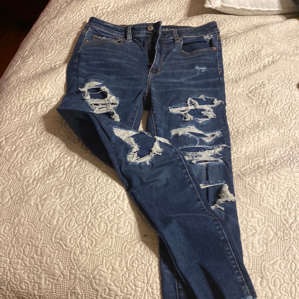 American Eagle High Rise Jeggings.